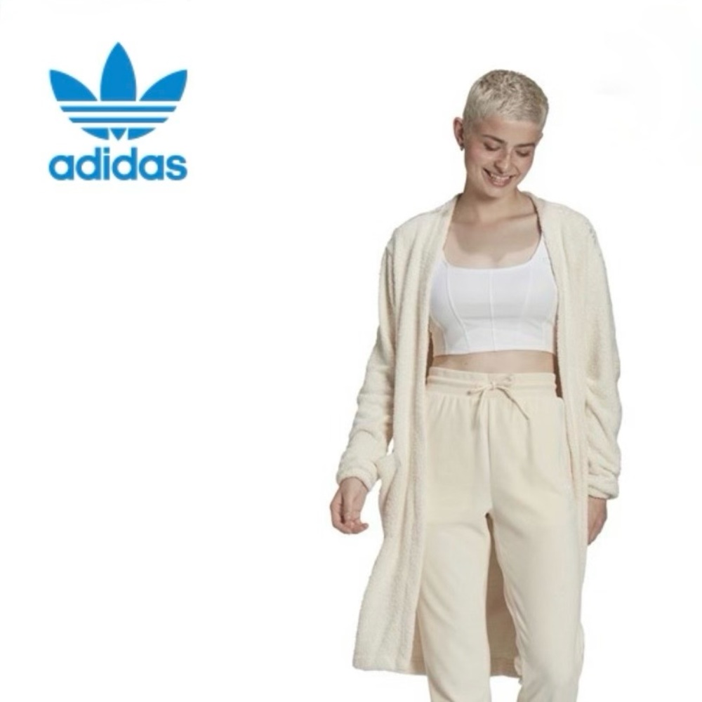 Adidas Originals Womens Kimono Cardigan Wonder White